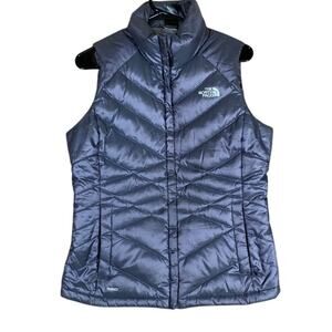 The North Face Womens Jacket Purple Aconcagua 660 Down Insulated Puffer Vest M
